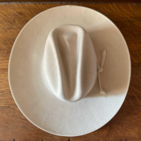 vintage 60s HBC felted wool 'stampede' cowboy hat - size 6 5/8 - Picture 3 of 8